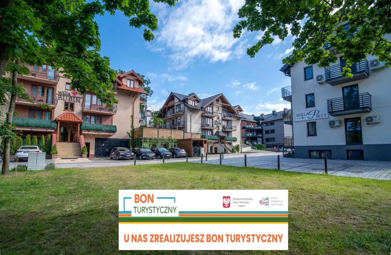 Willa Rubin -Noclegi, Pokoje Krynica Morska, Apartamenty Exterior photo